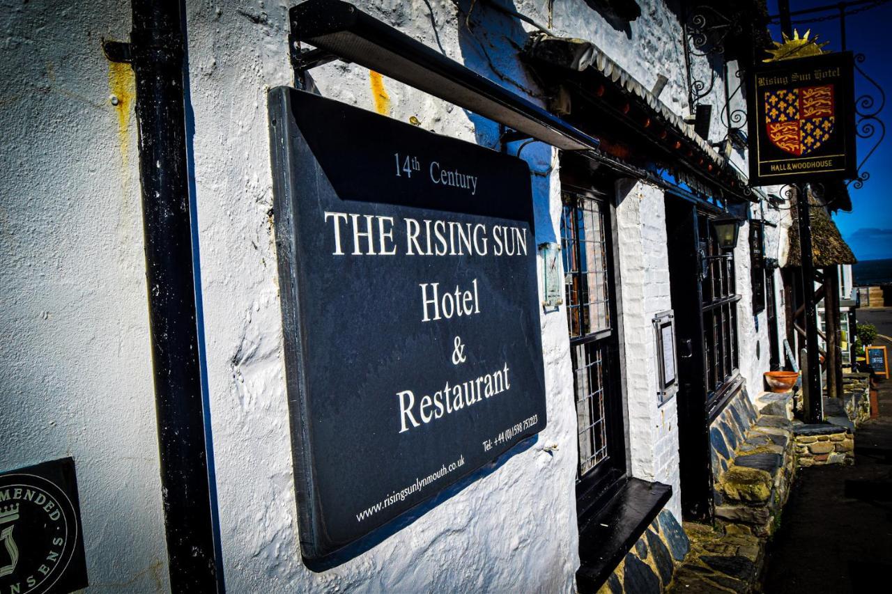 Rising Sun Hotel Lynmouth Exterior foto