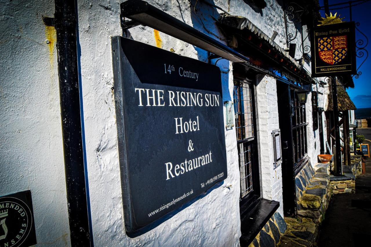 Rising Sun Hotel Lynmouth Exterior foto