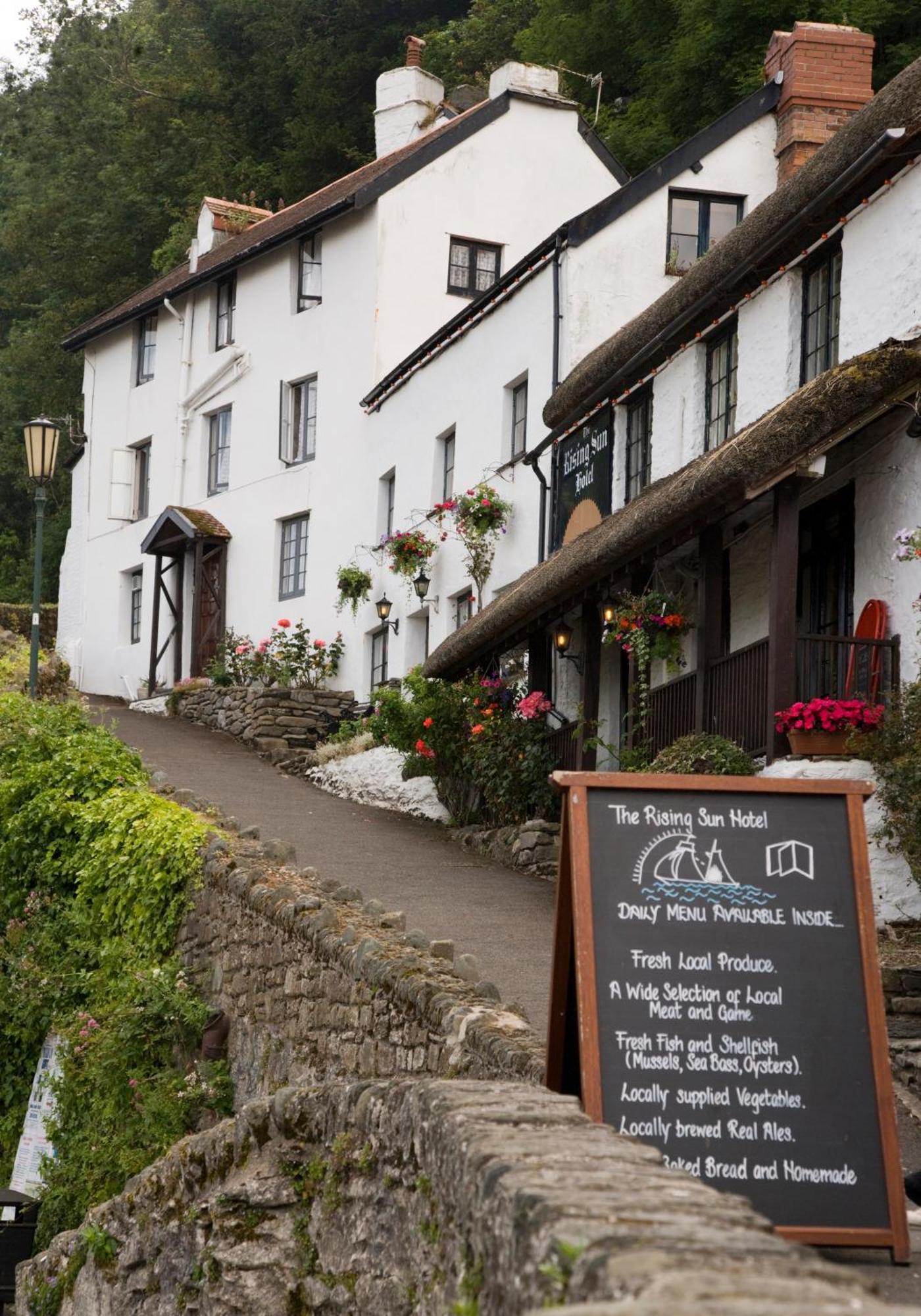 Rising Sun Hotel Lynmouth Exterior foto